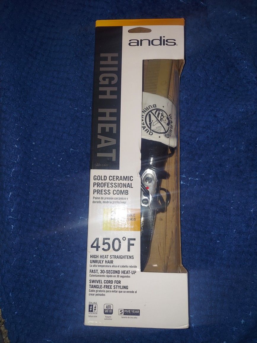 Andis Gold Ceramic Professional Press Comb