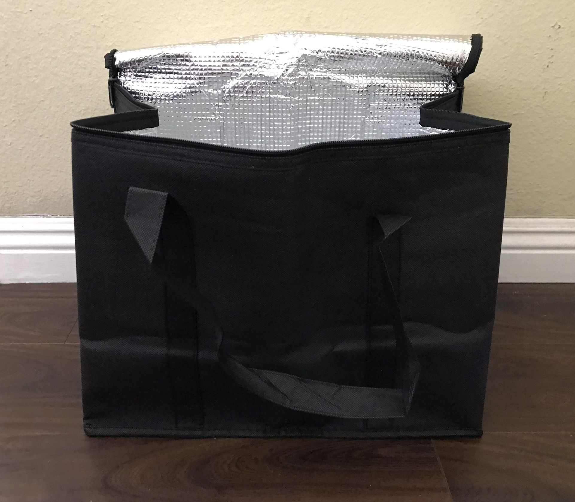 insulated food bag | large