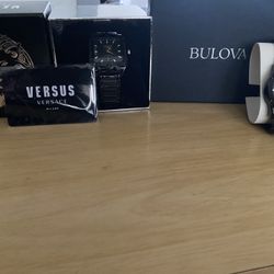 Versus Versace & Bulova Watches 