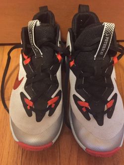 Kids Nike Basketball Sneakers - Like New- Size 2, Bought At Nordstrom