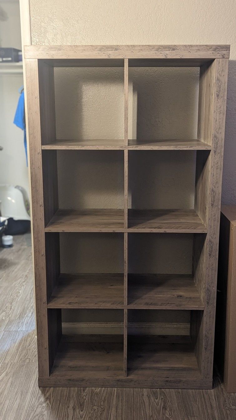 Better Homes & Gardens 8Cube Storage Organizer, Rustic Gray for Sale