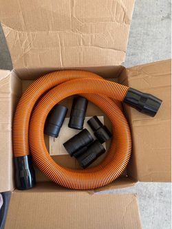 Rigid 10’ locking vacuum hose kit