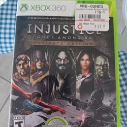 Xbox 360 Injustice Gods Among us Ultimate Edition 
