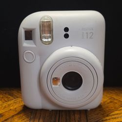 Fujifilm instax mini 12 Instant Camera - Clay White