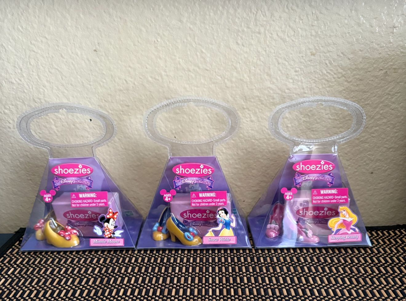 Vintage Shoezies Disney Collection 3pairs