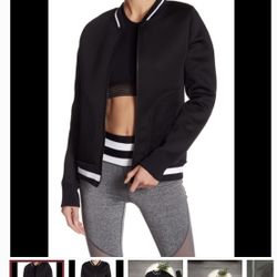 (AVAILABLE if you see it.) C&C California Women’s Scuba Bomber Jacket. 