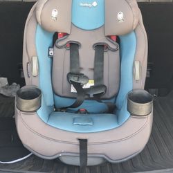 Car Seat Gray/Blue 