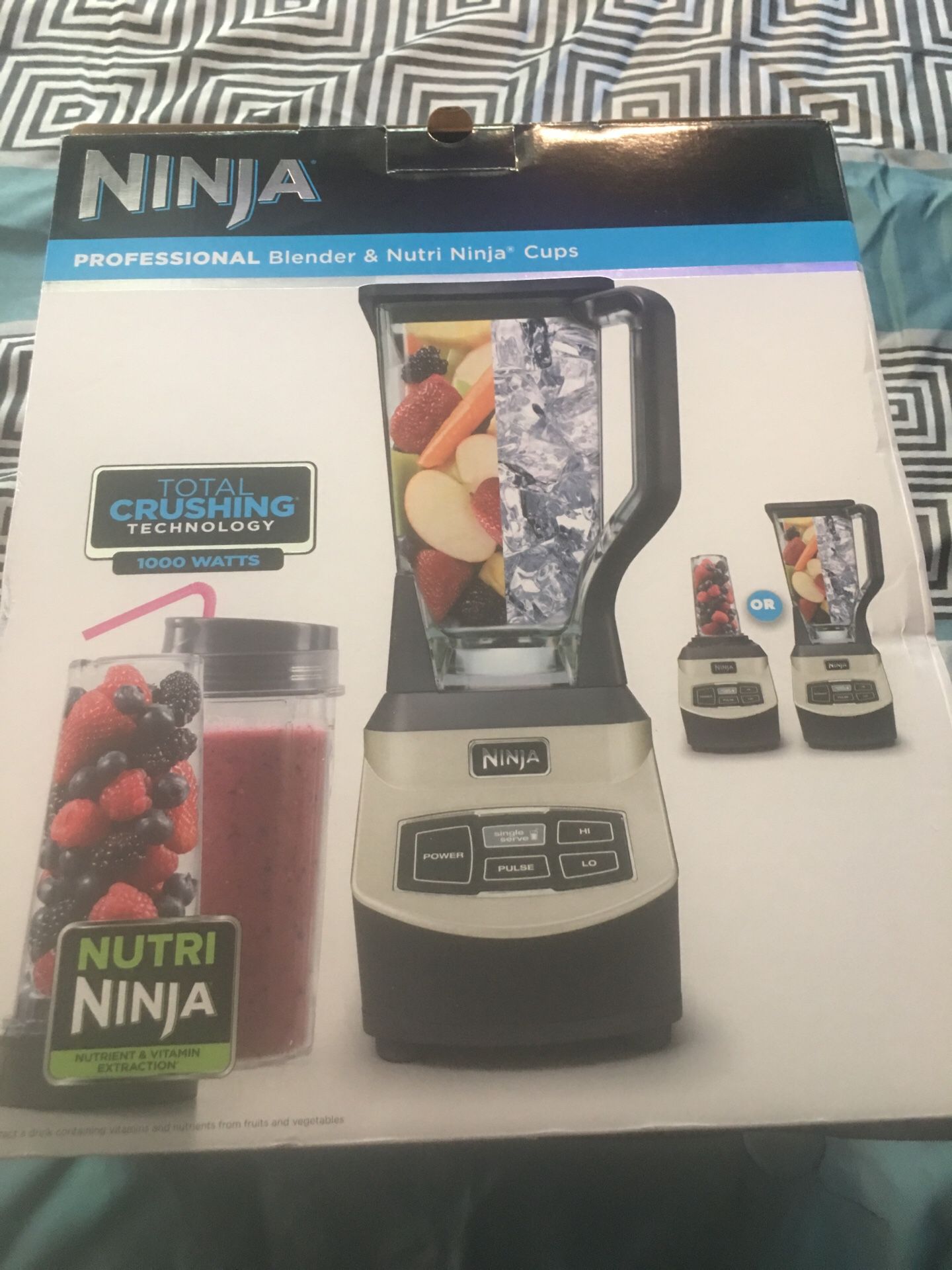 Ninja Professional Blender With Portable Cup for Sale in Norwalk, CA -  OfferUp