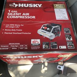 🔥🔥HUSKY SILENT AIR COMPRESSOR 