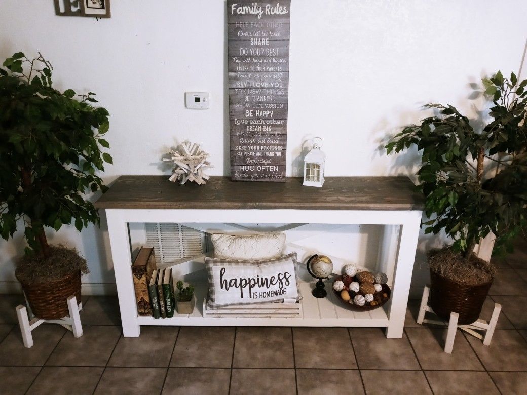 Entryway Console Table