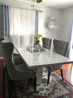 ONLY DINING TABLE CHAIRS FOR SALE : 4 chairs