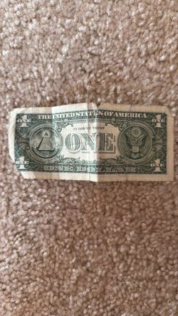 One doller bill