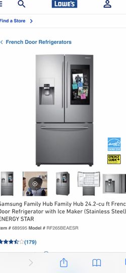 Samsung French door refrigerator