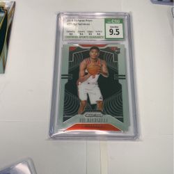 Rui Hachimura Rookie Prizm 9.5