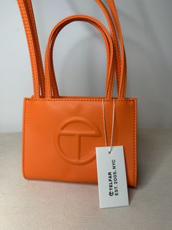 Telfar Small Shopping Bag Orange