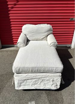Restoration Hardware Mitchell Gold Roll Arm Chaise Daybed⚡️