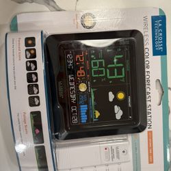wireless color forcast station brand new