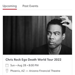 One Chris Rock Ticket Tonight Great Seat!