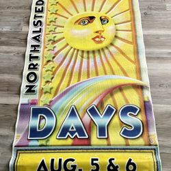 Northalsted Market Days vinyl banner