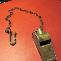 Antique Brass Whistle From The US ARMY
