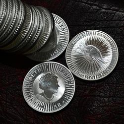 1oz .9999 Silver Australian Kangaroos