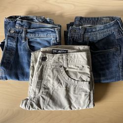 Men’s Clothing Pant Bundle 