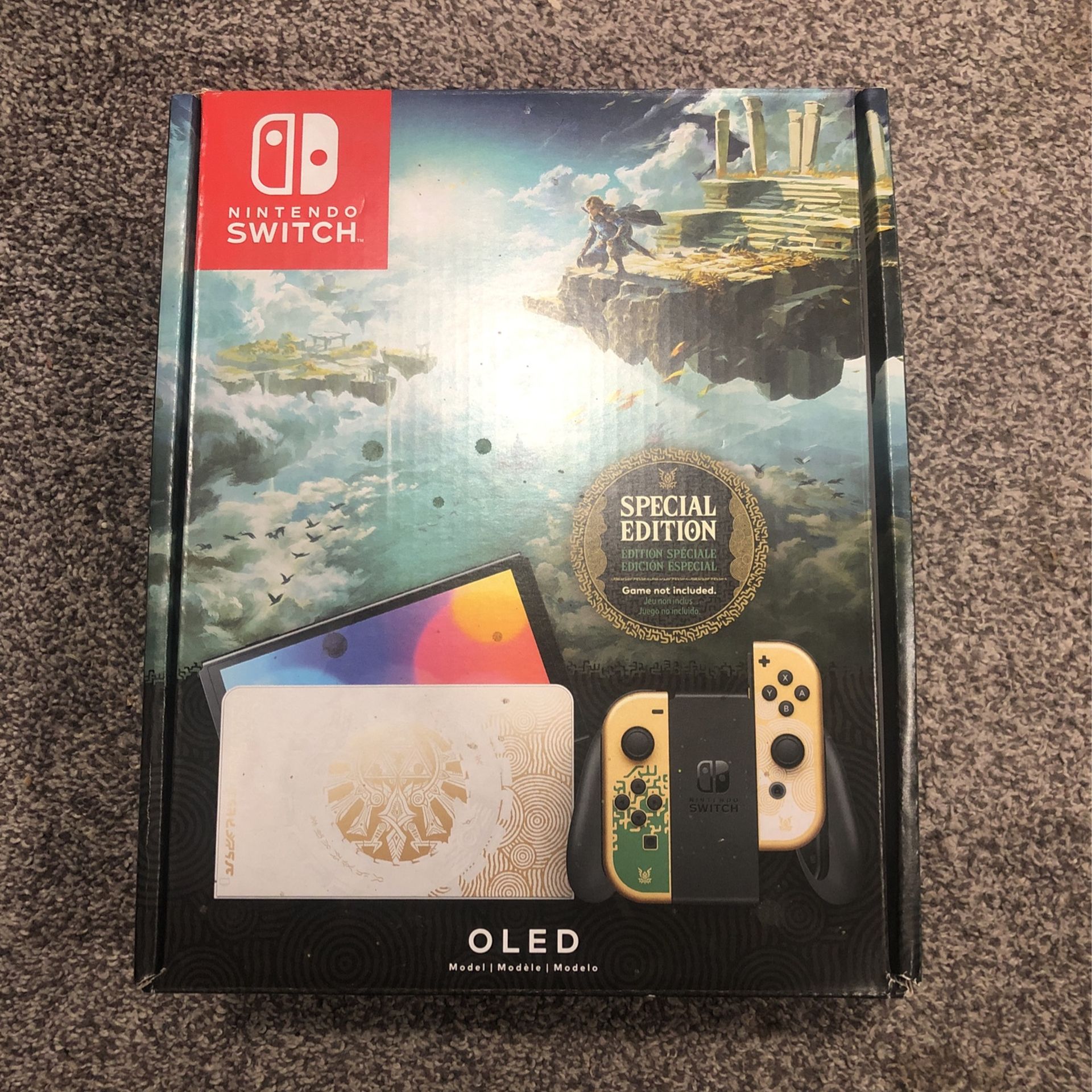New Zelda Switch Oled