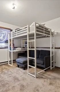 Full Size loft style Bed