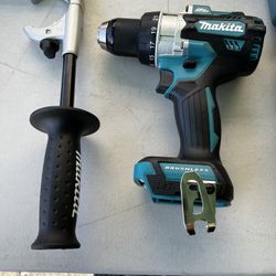 Makita 18V Lithium-Ion Brushless 1/2 In. Cordless Hammer Driver Drill (Tool Only