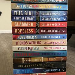 14 Colleen Hoover books