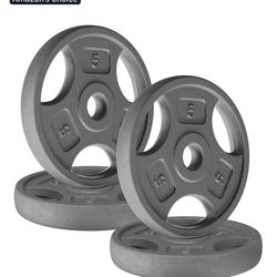 New 5lb Weight Plates (4)