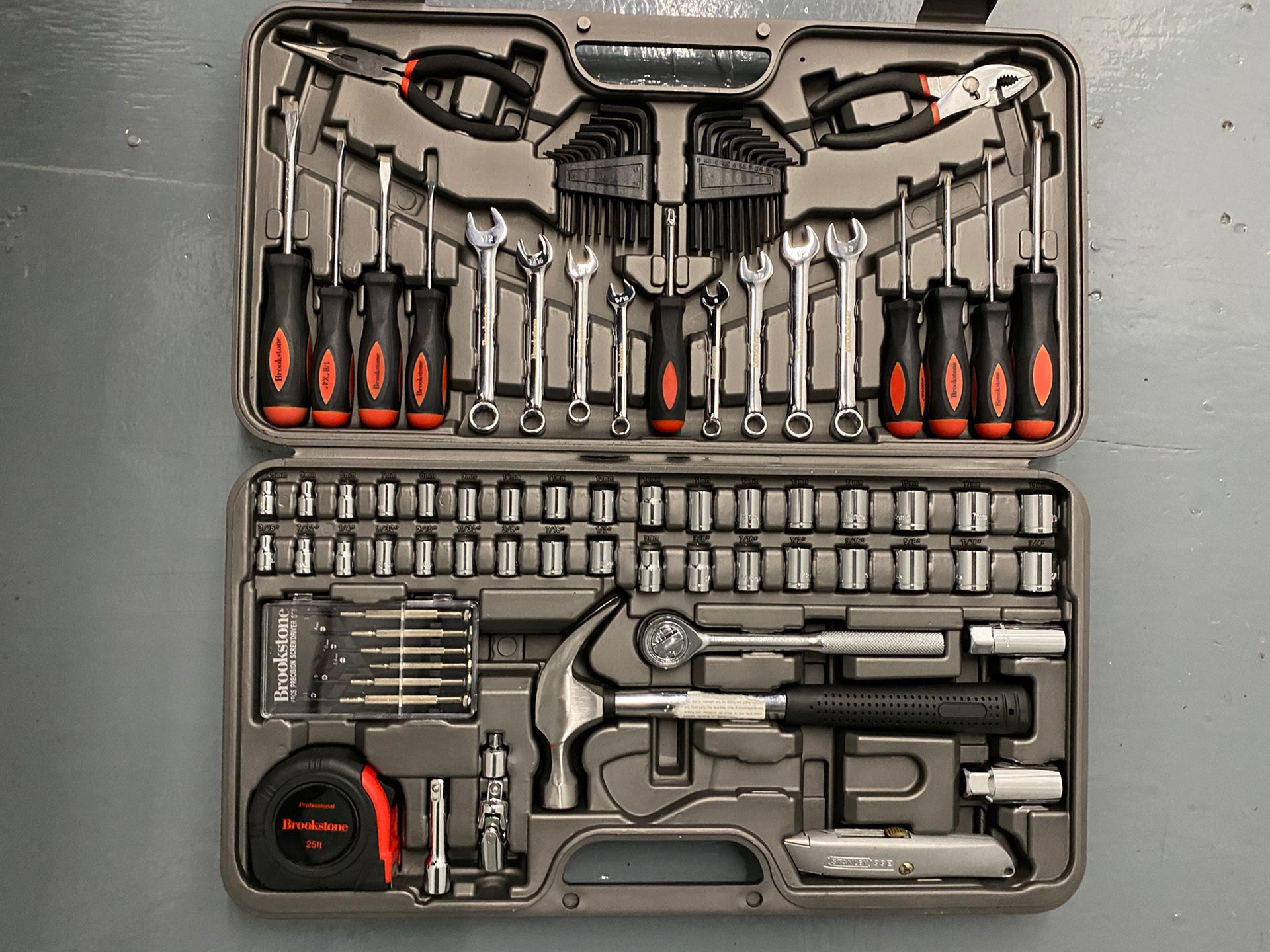 91 Pc Brookstone Tool Kit