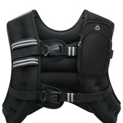 BRAND NEW...ZELUS Weighted Vest 30lb Weight Vest w Reflective Stripe