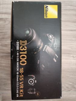 Nikon D D3100 14.2MP Digital SLR Camera 18-55mm Lens