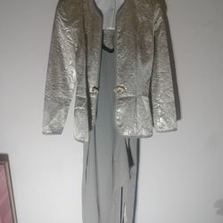 ✨ Elegant Formal Dress & Jacket Set – Size 10 ✨