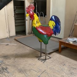 Giant Metal Rooster