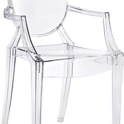 Modern Acrylic Arm Chair