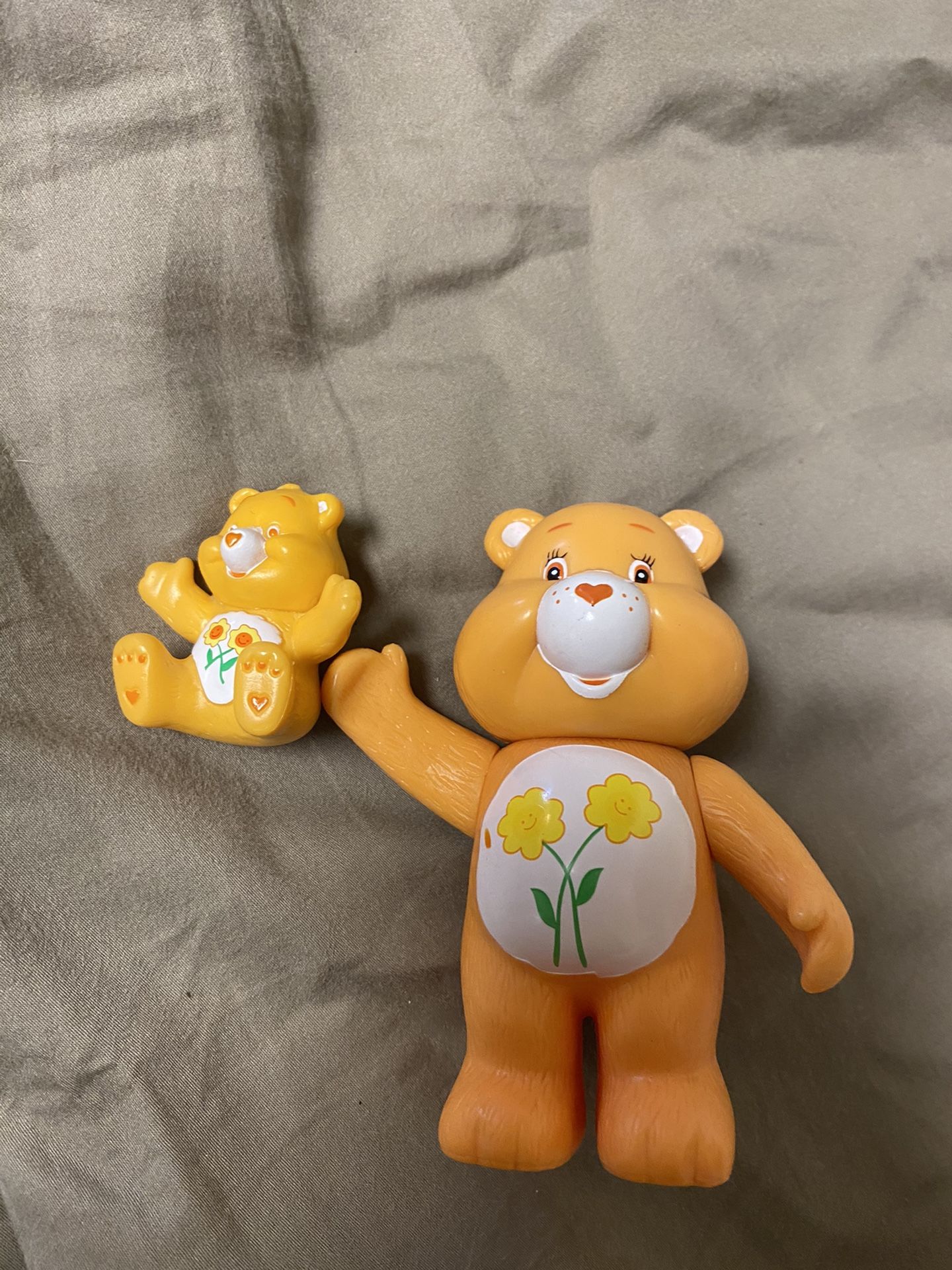 Care Bear figures ( NEW W/O PACKAGING )