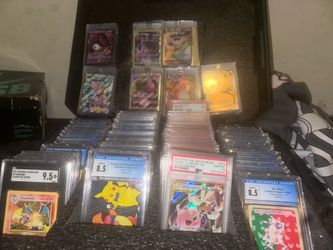 Over 100 Graded & Over 100 raw cards