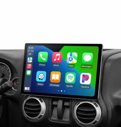 Car Stereo Radio Jeep Wrangler 2007-2018, Patriot 2009-2016, Wireless CarPlay Android Auto, 11.5” Touch Screen Head Units, Backup Camera
