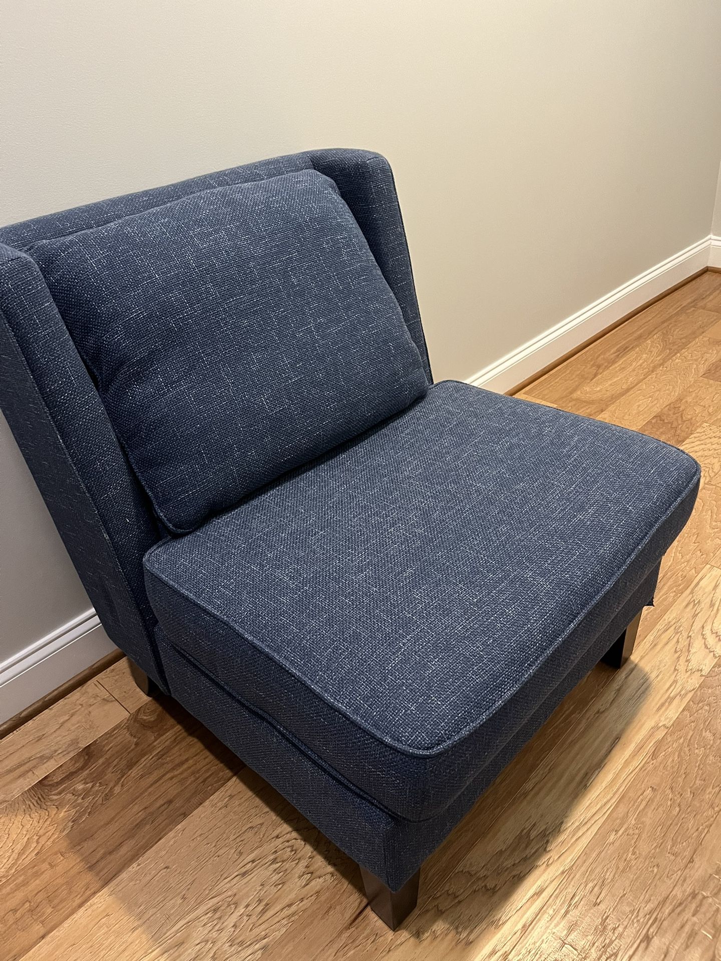 Costco Shyanne Fabric Accent Chair Blue