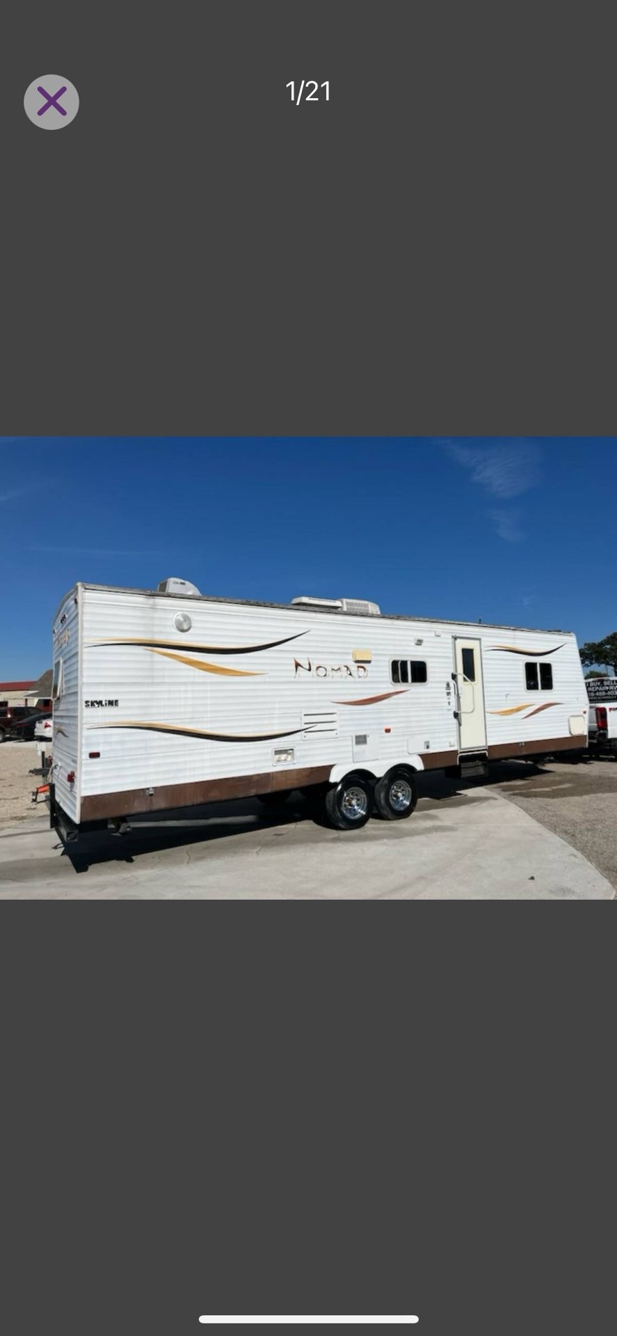 2007 Nomad By Skyline Double Slide 