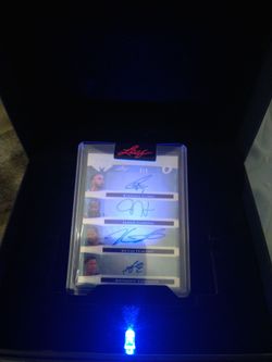 2023 leaf Magnificent 6 Auto. Card. 2 of 2 in existence