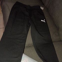 Black Puma Sweats