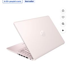 Pink hp laptop