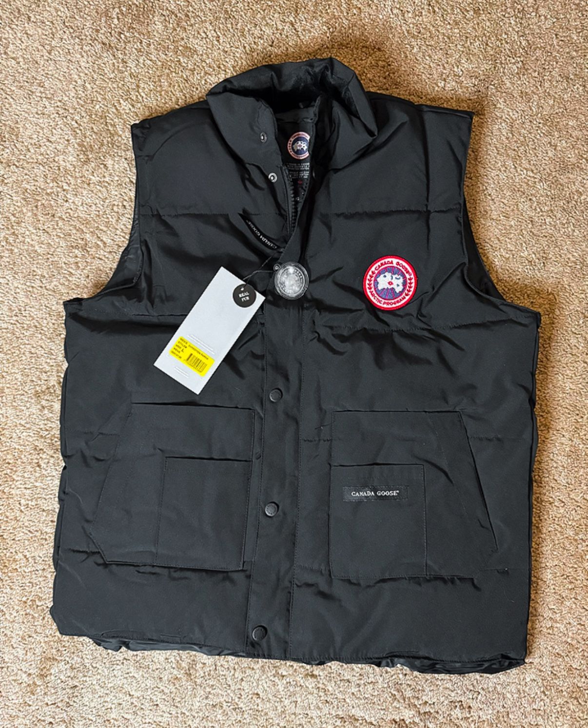 Brand New Canada Goose Freestyle Crew Vest – With Tags and Original Packaging