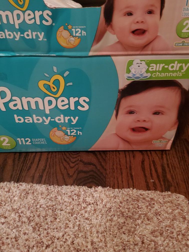 FREE Pampers Baby Dry Size 2