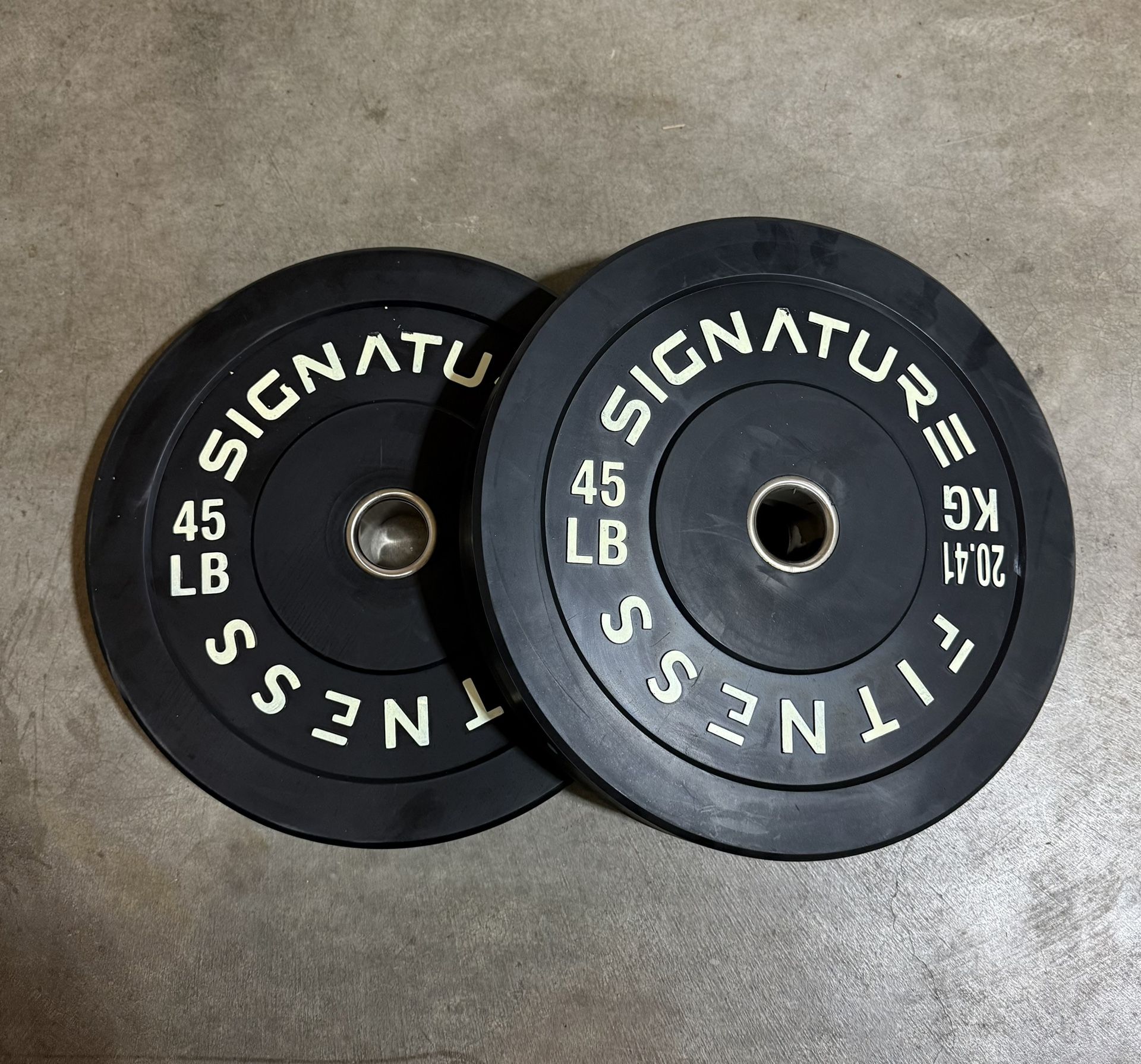 Pair of 45lb Plates BRAND NEW