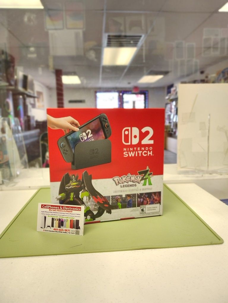 Nintendo Switch 2 Pokemon Bundle-Brand New-On Payments With Just $10 Down ( Limited Time Offer) Hurry up 🔥