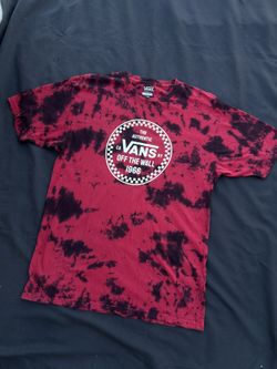 Vans Red Tie Dye 